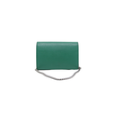 Gucci Calfskin Mini Dionysus Chain Wallet Green Emerald