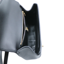 Gucci Leather Equestrian Crossbody Black 740988
