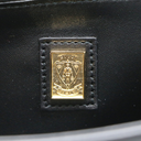 Gucci Leather Equestrian Crossbody Black 740988