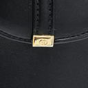 Gucci Leather Equestrian Crossbody Black 740988