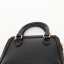 Gucci Calfskin Mini Horsebit 1955 Top Handle Bag Black 640716