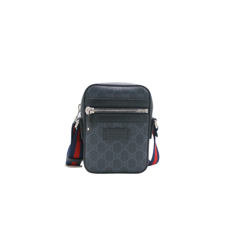 Gucci GG Supreme Messenger Bag Black 598103