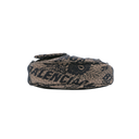 Balenciaga Le Cagole XS Canvas Shoulder Bag Black