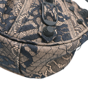 Balenciaga Le Cagole XS Canvas Shoulder Bag Black