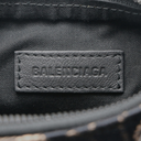 Balenciaga Le Cagole XS Canvas Shoulder Bag Black