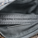 Balenciaga Le Cagole XS Canvas Shoulder Bag Black