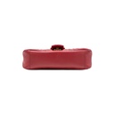 Gucci Calfskin Matelasse Small GG Marmont Shoulder Bag Red 443497