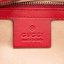 Gucci Calfskin Matelasse Small GG Marmont Shoulder Bag Red 443497