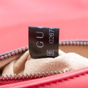 Gucci Calfskin Matelasse Small GG Marmont Shoulder Bag Red 443497