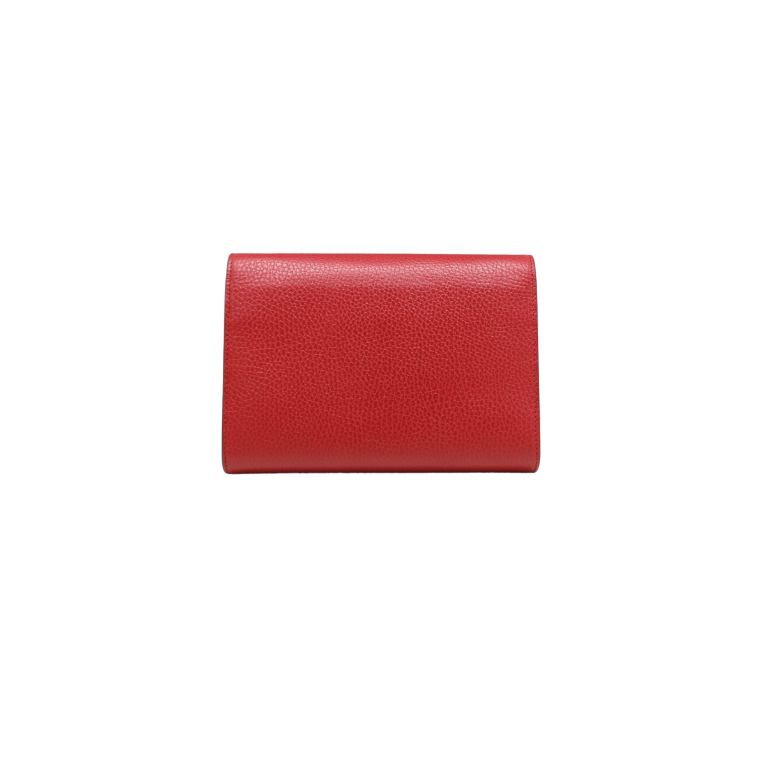 Gucci Calfskin Mini Dionysus Wallet on Chain Red 401231