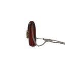 Gucci Calfskin Mini Dionysus Wallet on Chain Red 401231