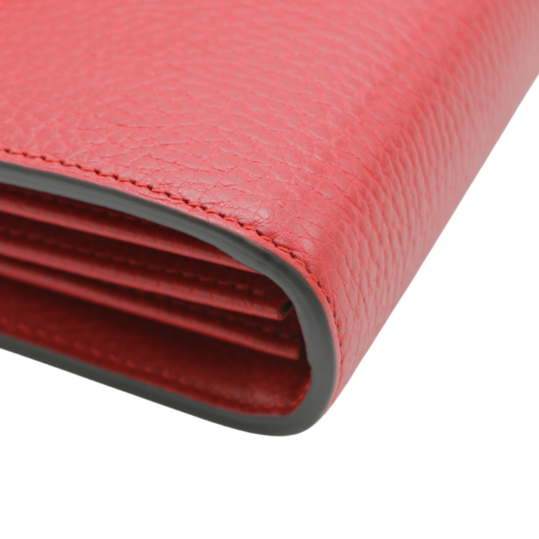 Gucci Calfskin Mini Dionysus Wallet on Chain Red 401231
