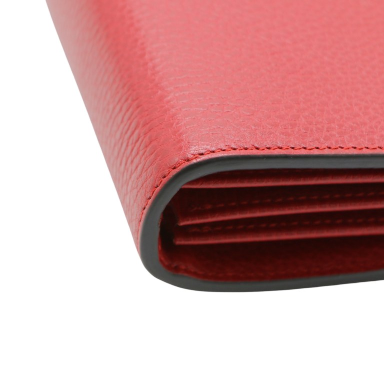 Gucci Calfskin Mini Dionysus Wallet on Chain Red 401231