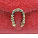 Gucci Calfskin Mini Dionysus Wallet on Chain Red 401231