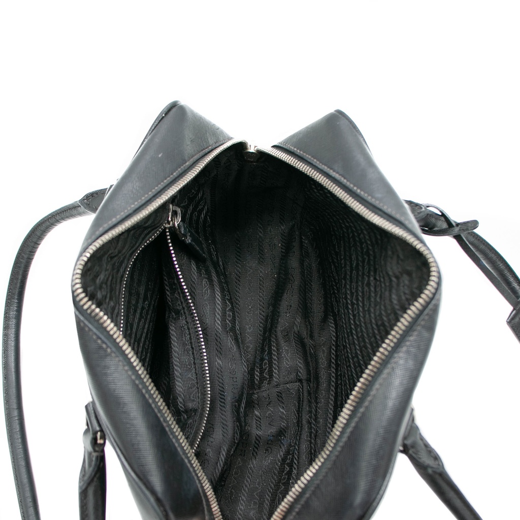 Prada Saffiano Bauletto Handbag