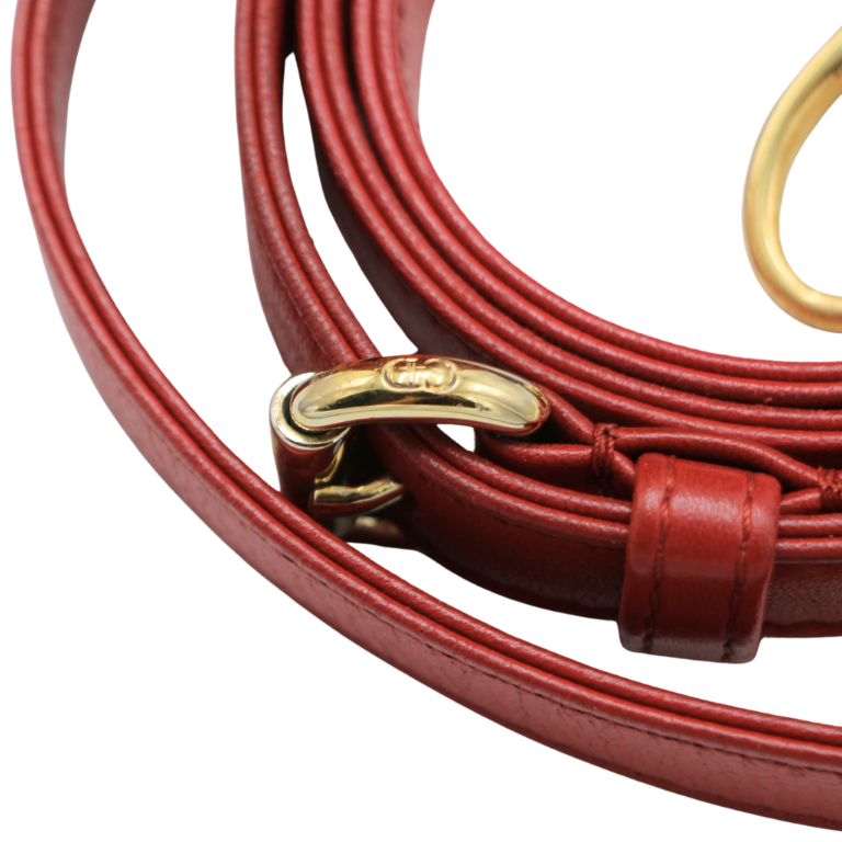 Christian Dior Lambskin Cannage Mini Lady Dior Red