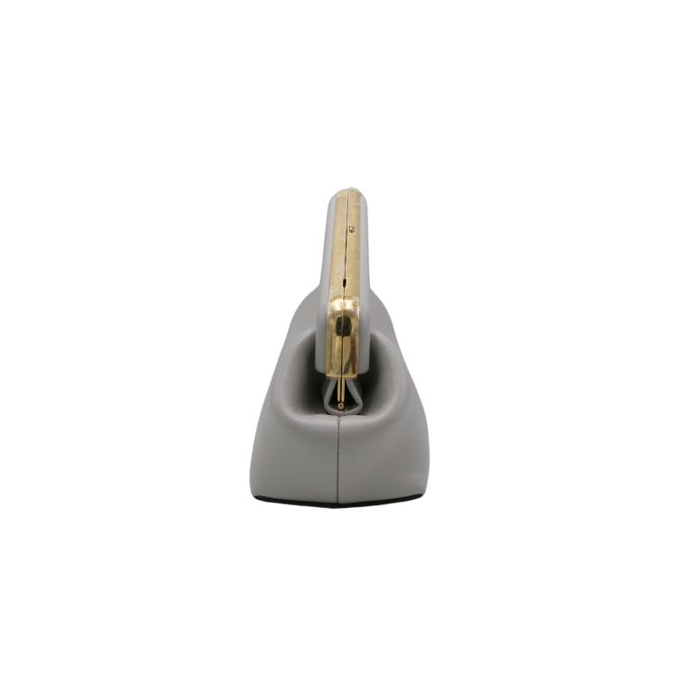 Fendi Shiny Nappa Small Fendi First Ghiaia
