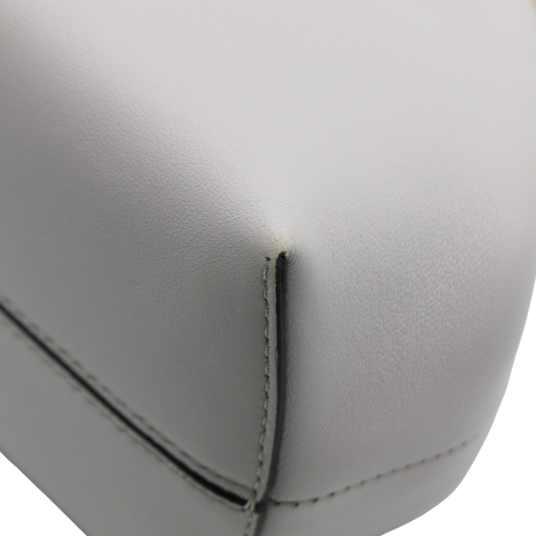 Fendi Shiny Nappa Small Fendi First Ghiaia