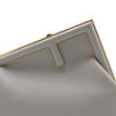 Fendi Shiny Nappa Small Fendi First Ghiaia