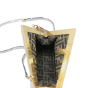 Fendi Shiny Nappa Small Fendi First Ghiaia