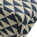 Prada Symbole Embroidered Fabric Tote Bag 1BG462