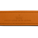 Gucci GG Logo Buckle Belt Brown In Size 70 28 734771