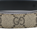 Gucci GG Marmont Reversible Thin Belt Black and Brown 659418 In Size 85 34