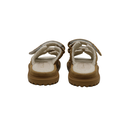 Christian Dior Dioract Sandal Beige Slide Goatskin In Size 41