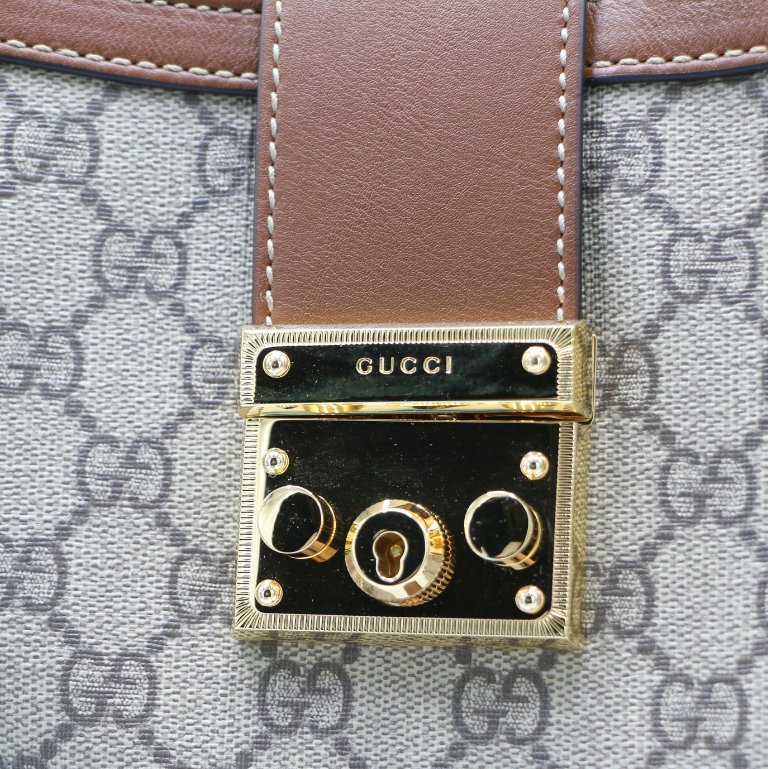 Gucci GG Supreme Medium Padlock Bag 479197