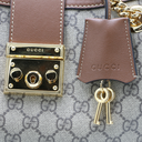 Gucci GG Supreme Medium Padlock Bag 479197