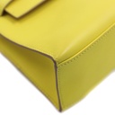 Hermes Swift Kelly Pochette Clutch Lime Like New Full Set