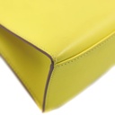 Hermes Swift Kelly Pochette Clutch Lime Like New Full Set