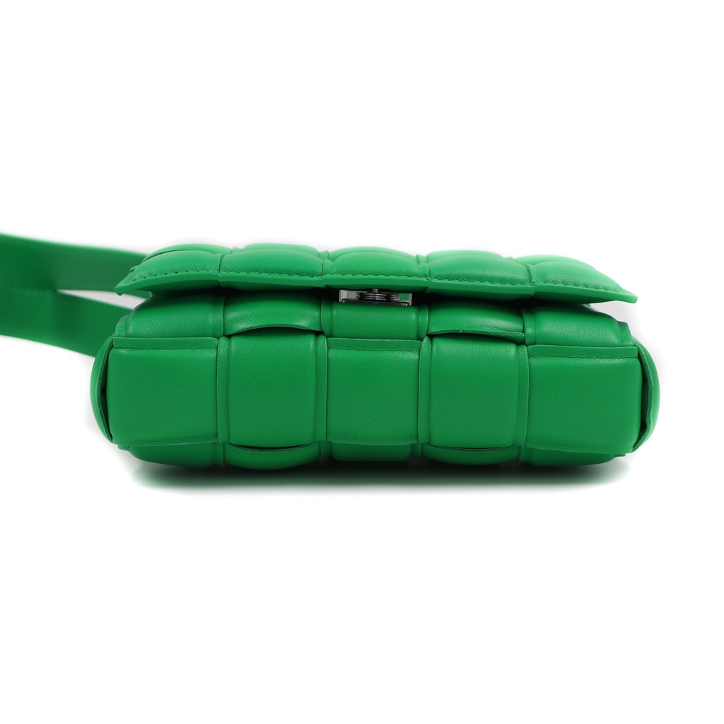 Bottega Veneta Padded Cassette Bag Green