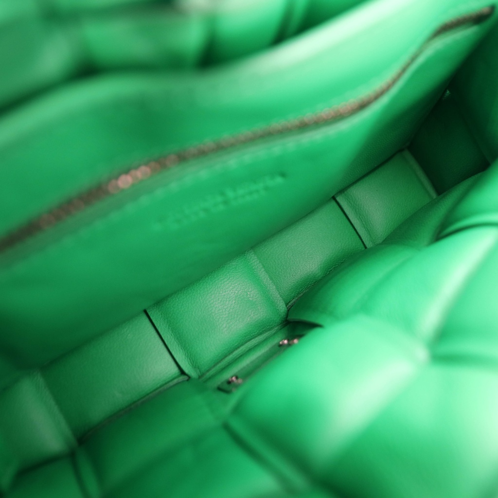 Bottega Veneta Padded Cassette Bag Green