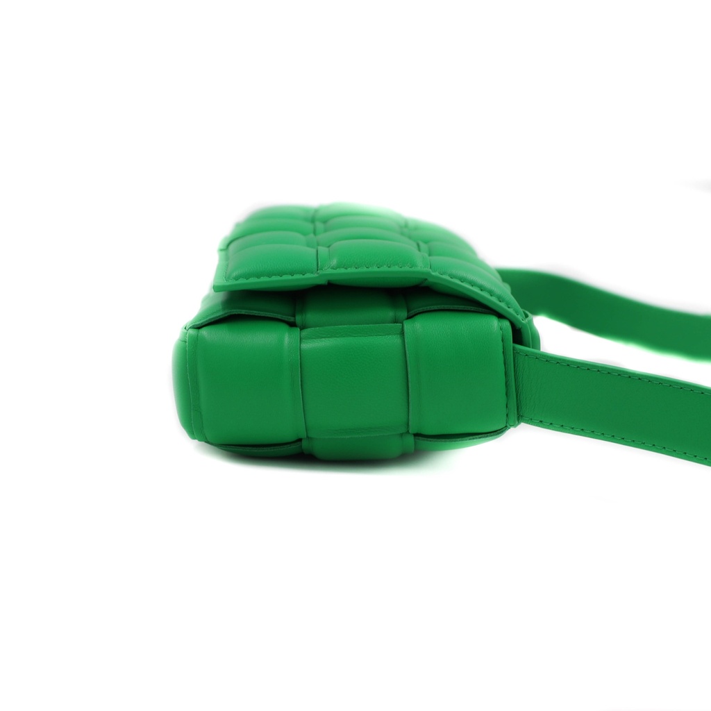 Bottega Veneta Padded Cassette Bag Green