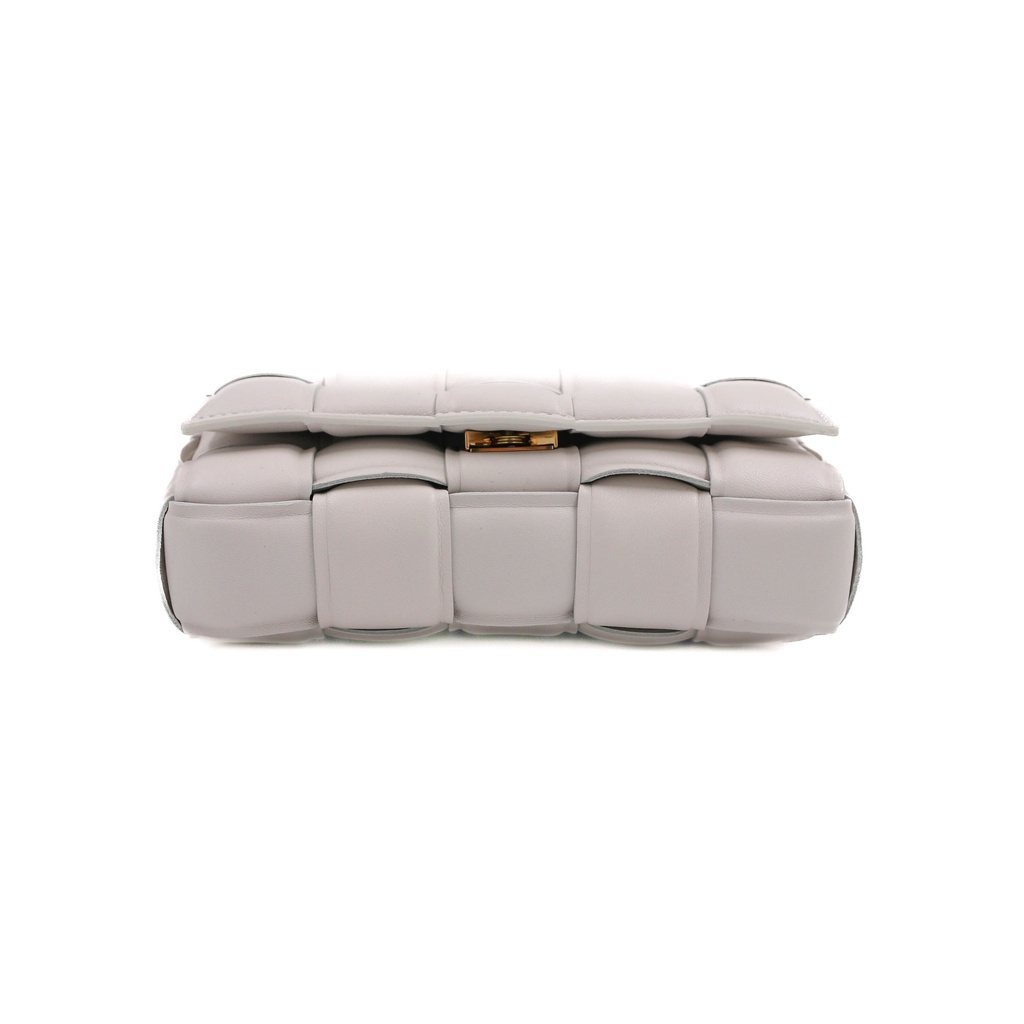 Bottega Veneta Padded Cassette Bag White