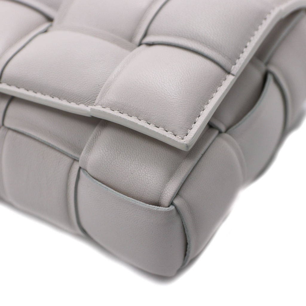 Bottega Veneta Padded Cassette Bag White