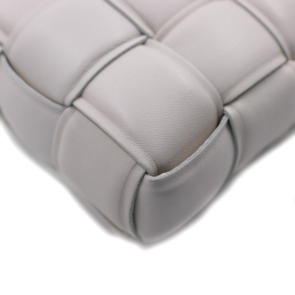 Bottega Veneta Padded Cassette Bag White