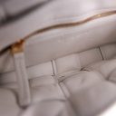 Bottega Veneta Padded Cassette Bag White