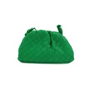 Bottega Veneta Nappa Intrecciato The Mini Pouch Clutch Parakeet