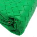 Bottega Veneta Nappa Intrecciato The Mini Pouch Clutch Parakeet