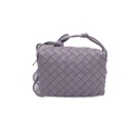 Bottega Veneta Nappa Intrecciato Mini Loop Camera Bag Light Purple