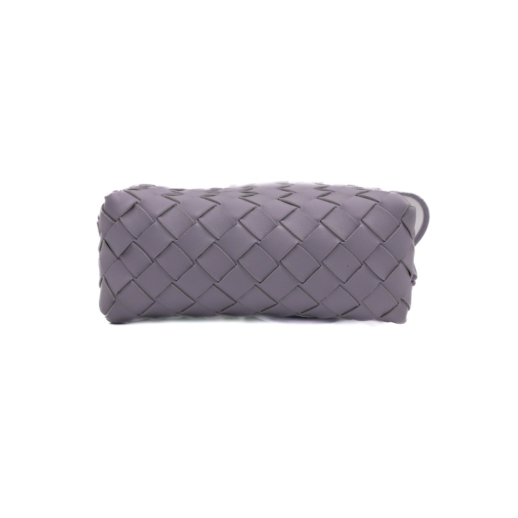 Bottega Veneta Nappa Intrecciato Mini Loop Camera Bag Light Purple