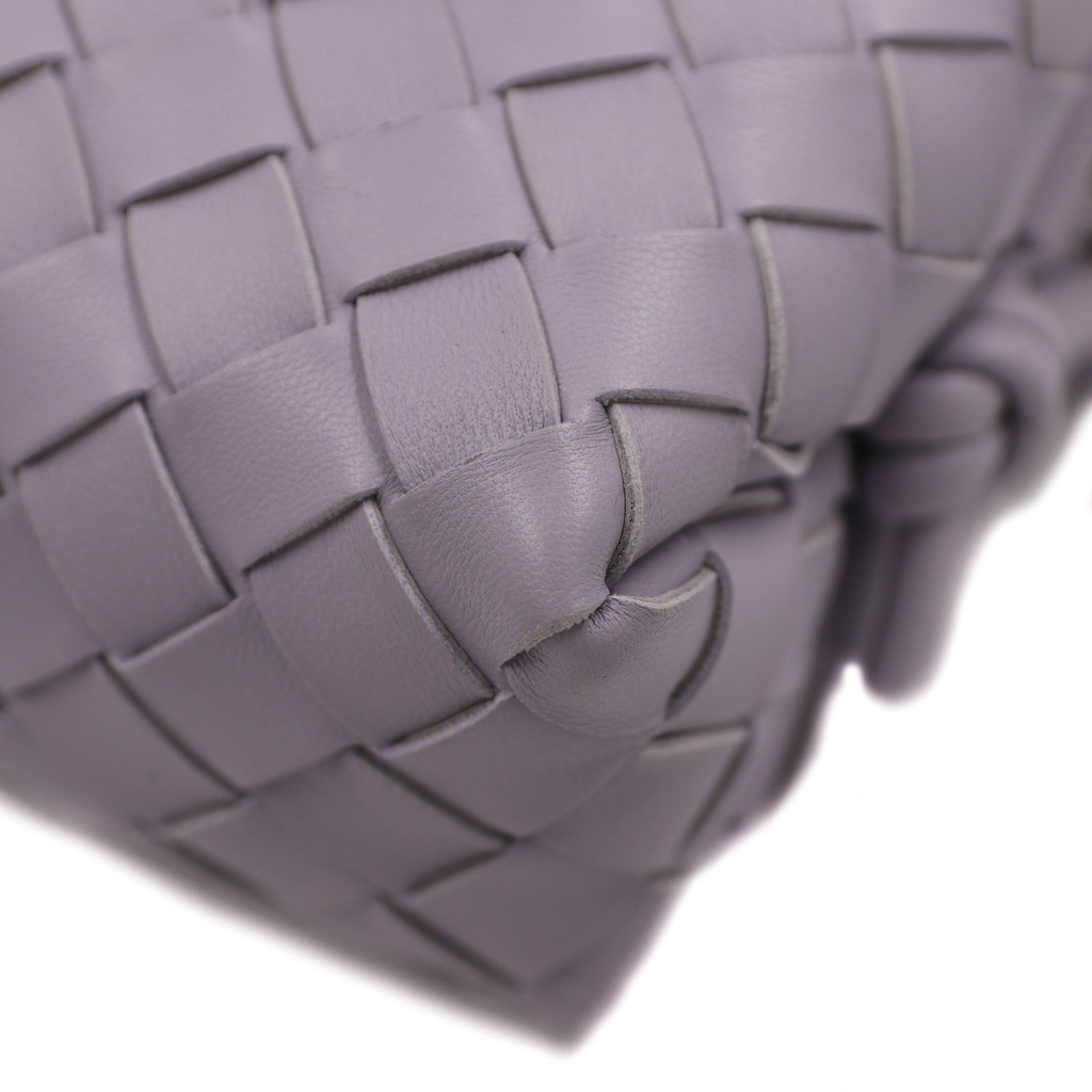 Bottega Veneta Nappa Intrecciato Mini Loop Camera Bag Light Purple