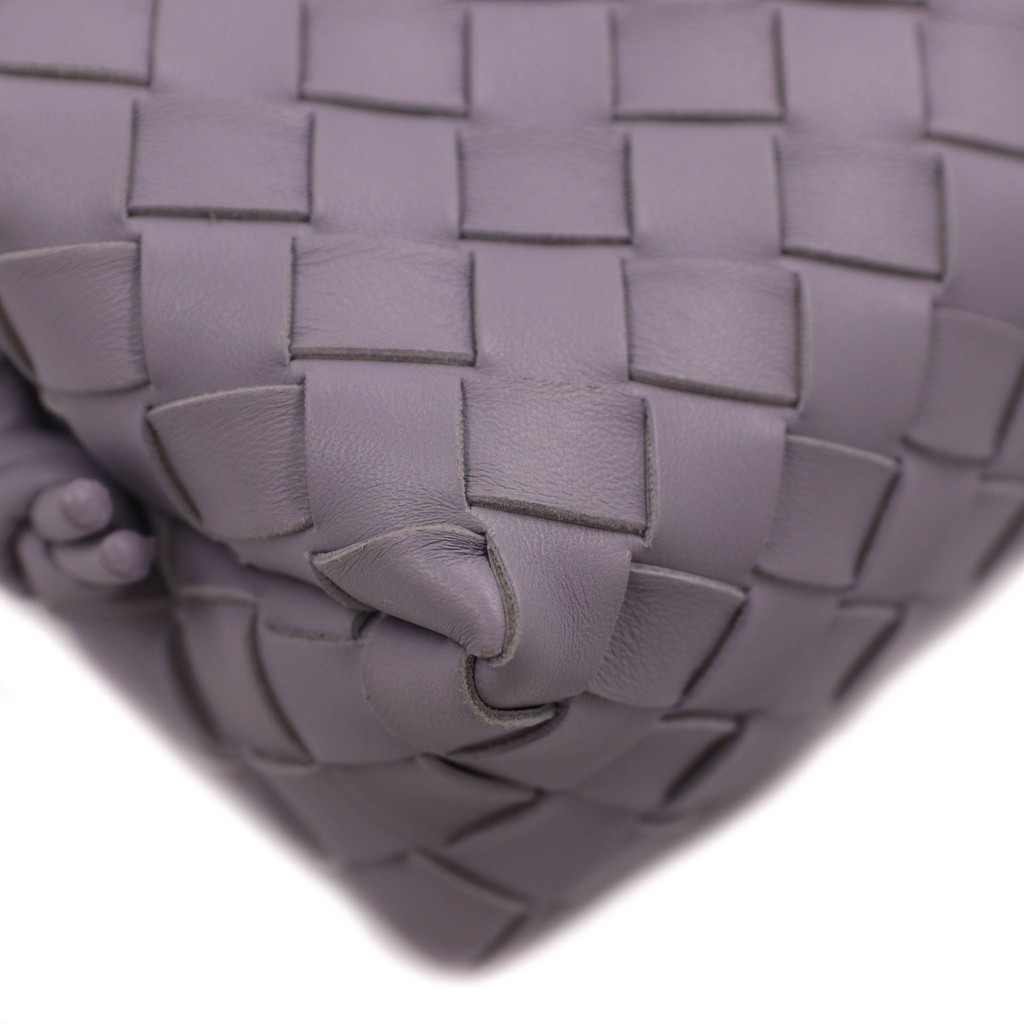 Bottega Veneta Nappa Intrecciato Mini Loop Camera Bag Light Purple
