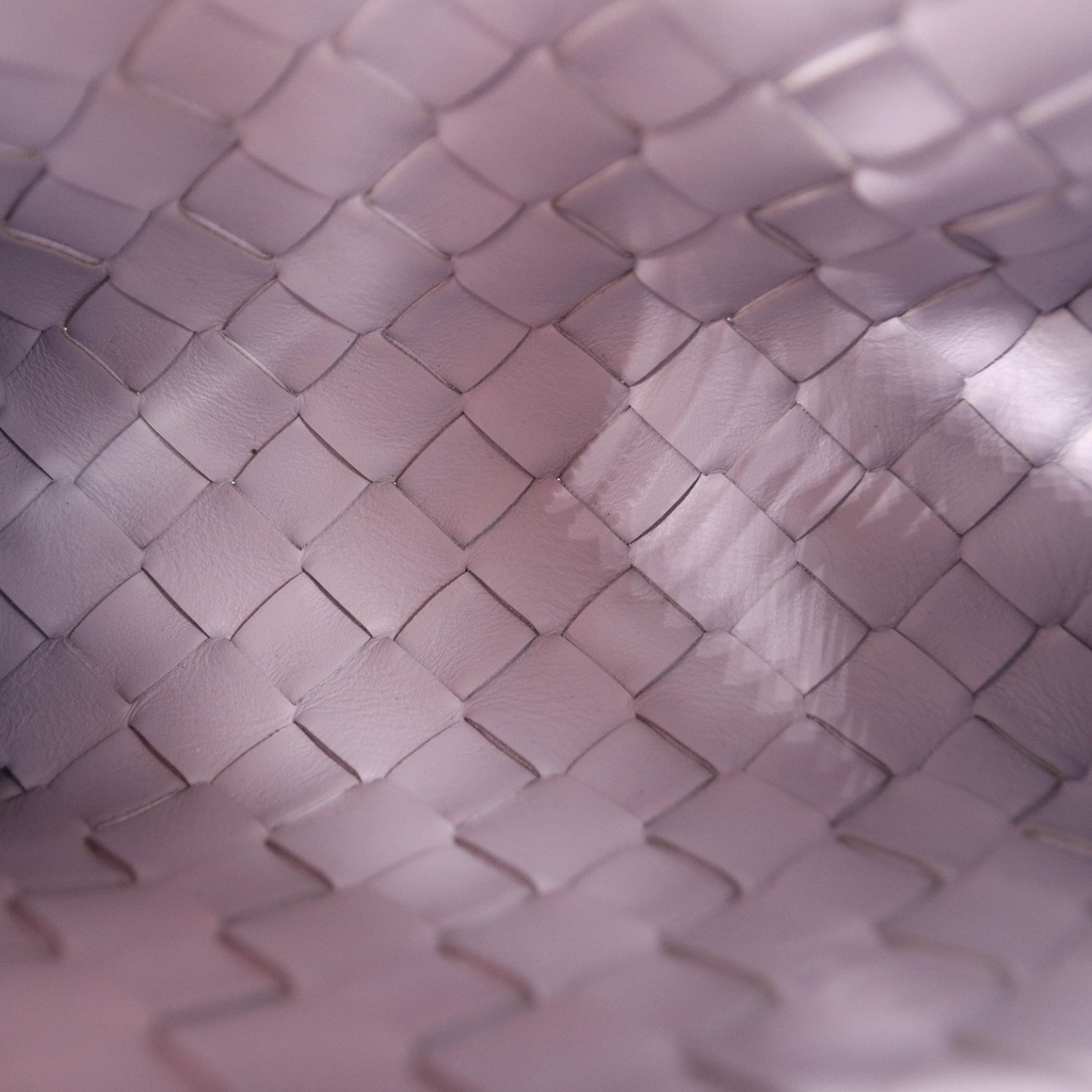 Bottega Veneta Nappa Intrecciato Mini Loop Camera Bag Light Purple