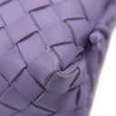 Bottega Veneta Nappa Intrecciato Mini Loop Camera Bag Purple