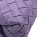 Bottega Veneta Nappa Intrecciato Mini Loop Camera Bag Purple