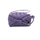 Bottega Veneta Nappa Intrecciato Mini Loop Camera Bag Purple