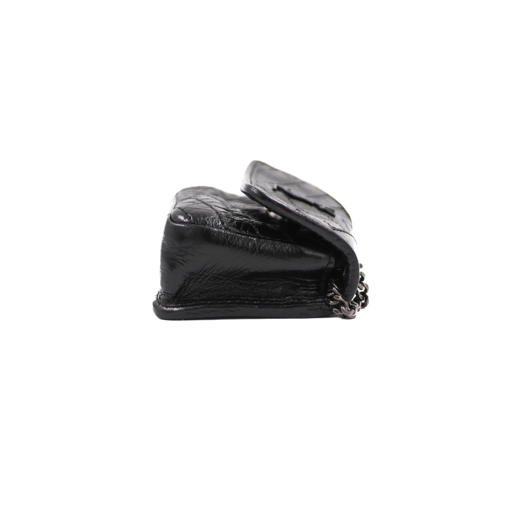 Saint Laurent Leather Niki Mini Black